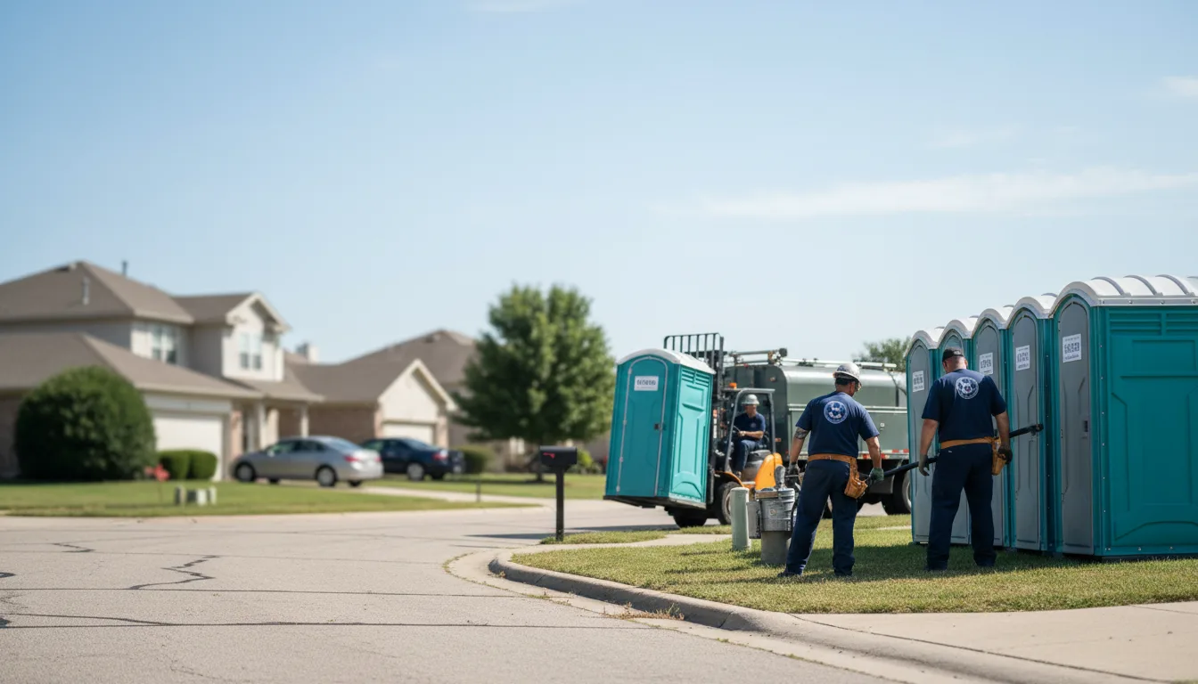 Porta Potty Rental in Fort Smith, AR near me